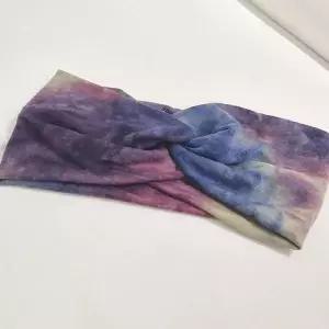 타이다이 헤어밴드 두꺼운 여성 운동 밴드