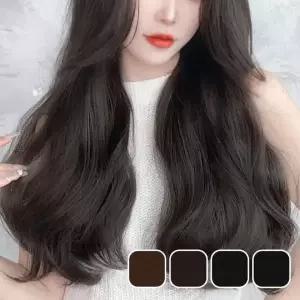 붙임머리 가발 롱 헤어 피스 웨이브 60cm