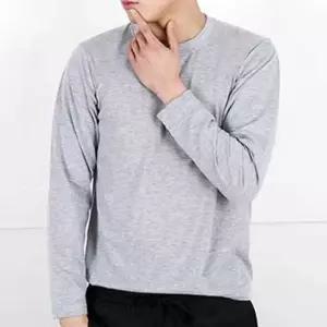심플 남자 라운드 티셔츠 긴팔 데일리 캐주얼 코디 남자카라티 반폴라티 (W557AC6)