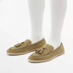 마시모두띠 태슬 스플리트 스웨이드 레더 로퍼 11512750131