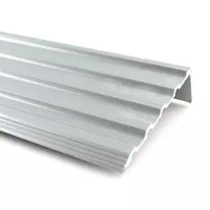 고품질 AL논슬립 백색L형50X2400mm 계단 미끄럼방지 안전매트 (W64B89B)