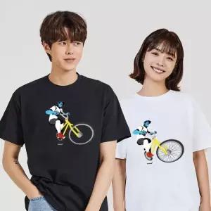 키밍 자전거 라이딩 동호회티셔츠 단체티 그래픽반팔티 단체반팔티 (W6987F5)