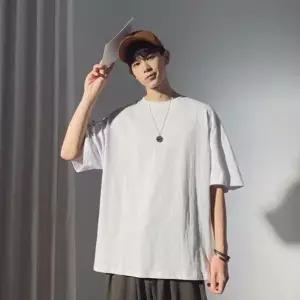 남성티셔츠 반팔 캐주얼티 무지티셔츠 기본 기본티셔츠 (W6A4B4E)