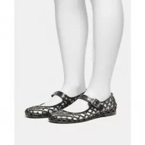 슈콤마보니 Jelly flats black DG1DM26001BLK 1
