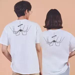 고품질 키밍 Spider 거미 스파이더 남녀 공용 반팔티 그래픽반팔티 (W6BB075)