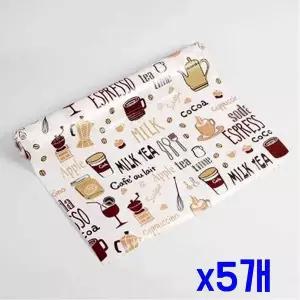 [오너클랜]TBZ 오염방지 주방 다용도 서랍매트(45cmx2m) (레드) x5개