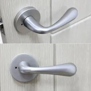 고품질 STL-115 그레이 방문손잡이 인테리어 손잡이 리폼 DI 리폼 (W6C6510)