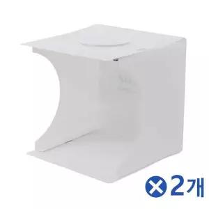 [셀러에이드]TBZ 나만의 LED 포토박스 직선라이트x2개 방송장비 상품촬영