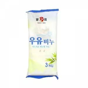 TBZ IS 말표 우유비누 90g X 3개입
