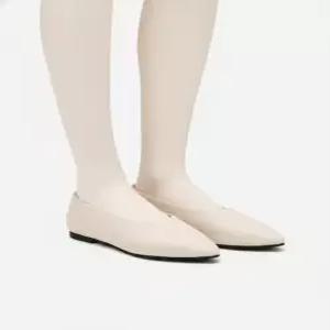 솔트앤초콜릿 스퀘어 토 커버 플랫 412435003 1cm 2colors 5006538916