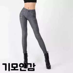 TBZ MC-SS561 제작기간소요 그레이포켓레깅스 기모안감