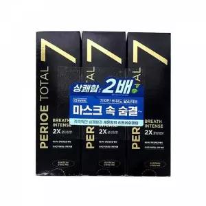 TBZ MY 페리오 토탈7 브레스인텐스 치약 120gX3개입
