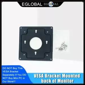 EGLOBAL 미니 PC용 모니터 뒷면 장착 VESA 브래킷 PLS 컴퓨터 가능
