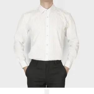 화이트 스트라이프 남자와이셔츠 남성셔츠 남자가을셔츠 남자청남방 (W70F335)