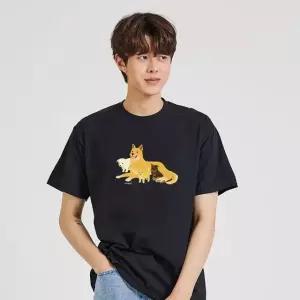 키밍 진돗개 jindo dog 귀여운반팔티 그래픽티셔츠 그래픽반팔티 (W71F114)