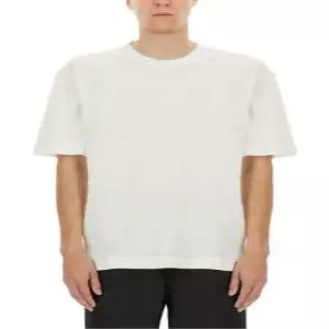 25SS  반팔 티셔츠 MHSP0527Y00EDR WHI WHITE DOM