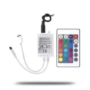 RGB LED바 모듈 12V 24V 컨트롤러 무선리모콘 네오픽셀컨트롤러 (W70C853)