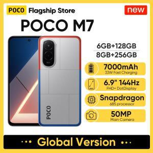 글로벌 버전 포코 M7 오리지널 스마트폰 스냅드래곤 685 6.9인치 144Hz FHD+ 도트디스플레이 50MP 7000mAh