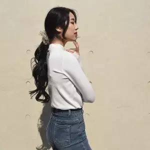 TBZ 러블리 도트도트 레이스 헤어슈슈 스크런치 4type