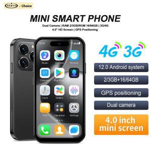 SERVO S16 미니 안드로이드 스마트폰 3G WCDMA/4G LTE 플레이 스토어 왓츠앱 와이파이 핫스팟 듀얼 SIM 대