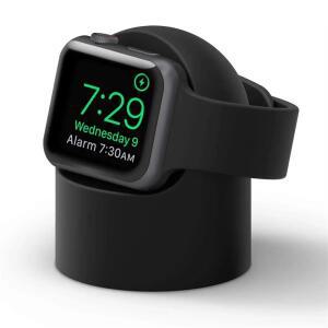 호환용 호환용 APPLE 애플워치 시리즈 9 8 7 6 SE 5 3 울트라 1 2 충 독 스테이션 실리콘 브래킷 아이워치
