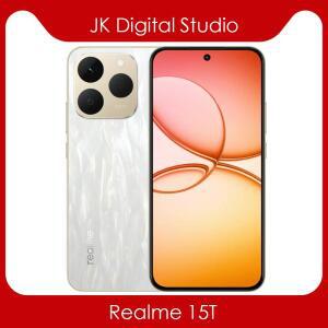 언락된 리얼미 15T 중국 버전 6.57인치 120Hz MTK 디멘시티6400 최대 60W 슈퍼 충전기 7000mAh 50MP 카메라
