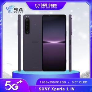 정품 소니 Xperia 1 IV 1IV 5G 휴대폰, 12GB RAM, 256GB ROM, 일본 버전 NFC, 6.5 인치 트리플 12MP 옥타