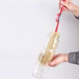 유리병 청소 세척 브러쉬 달팽이 모양 이태리 물솔고급병 인테리어 수입 병솔 물병 물통 불통 텀블러 보온