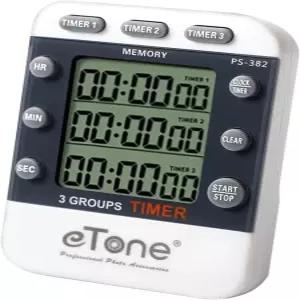 eTone 3 채널 머 카운터 다크룸 개발 카운트다운 시계 장비 필름 카메라 액세서리