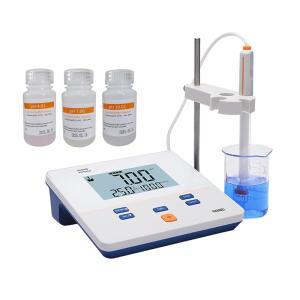 난베이 인스트루먼트, 랩 벤치탑 pH 미터 키트, 1-2포인트 자동 보정, 0.01 정확도, 디지털 및 전극, 6.0인치 고화질 화면(PH100B)