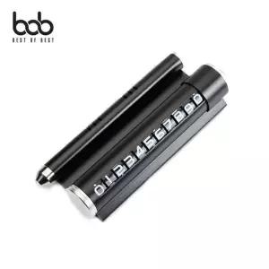 고품질 bob 릴리프 4in1 주차번호판 비상망치 거치대 방향제 (W72D481)