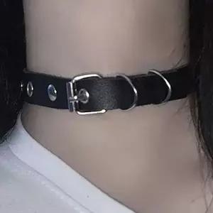 여자 넥스트랩 패션 벨트 초커 목걸이 초커패션목걸이