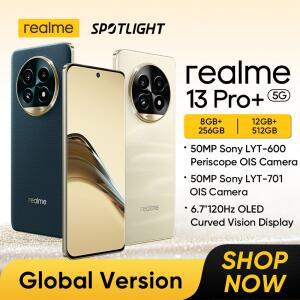 realme 13 Pro Plus 스마트폰 글로벌 버전, 스냅드래곤 7s Gen 2 5G 칩셋, 소니 LYT-600 잠망경 OIS 카메라