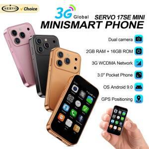 SERVO 17SE 미니 3G 초소형 스마트폰 안드로이드 시스템 플레이 스토어 2GB+16GB 왓츠앱 GPS 와이파이 듀얼