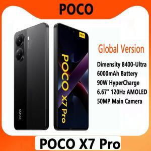 글로벌 버전 POCO X7 Pro 스마트폰 120Hz 6.67