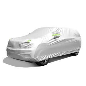 고르디타 자동차 커버, 자동차용 SUV 방수 자동차 커버, 전천후 UV 우박 방지 스노우프루프 풀카 커버, 아웃도어 풀커버 유니버설 핏 SUV 최대 190 u2019 u2019