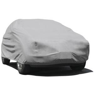 Budge Protector V SUV 커버, 프리미엄 5겹 방수 전천후 방진 보호, 부드러운 내부 안감으로 최대 210인치 L x 68인치 W x 60인치 H, 회색, 사이즈 2까지 SUV에 맞습니다