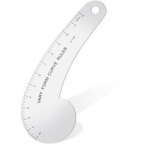 바느질 디자인 제작을 측정하기 위한 다양한 형태의 곡선 자 솔리드 알루미늄 프렌치 힙 곡선