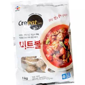 크레잇 미트볼 New 24g 4입 1kg 5개 간편 요리