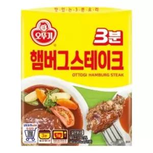 오뚜기 3분 햄버그스테이크 140g 12개