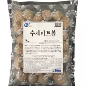 하늘푸드 수제 미트볼 1box (1kg x 10개)