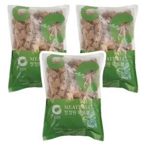청정원 미트볼 1kg x 3개