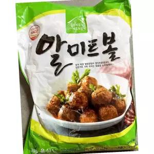 올찬 냉동 알 미트볼 1kg 10개 어묵