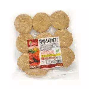 롯데햄 햄벅스테이크Ⅱ 90g x 60개입 / 박스