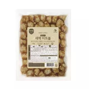 이츠웰 함박소스 새싹 미트볼 1kg