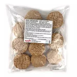 선진FS 더블 치즈 함박 스테이크 1kg(100g x 10개) 모짜렐라 고다 498628