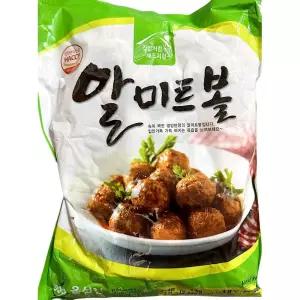 올찬 냉동 알 미트볼 1kg 10개 냉동 고기 볼