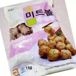 드림애 씨밀레 냉동 미트볼 1K 10개입 업소용 파스타재료 레스토랑사장