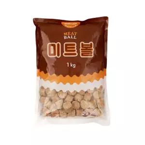 맘모스 미트볼 1kg 간편 분식 반찬 배달 사이드 메뉴