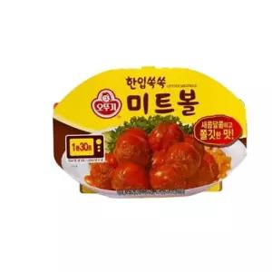 어린이 오뚜기 미트볼 렌지 한입 쏙쏙 미트볼 냉동 간편 반찬
